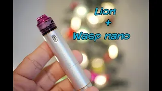 รีวิว Lion Kit + Wasp nano RDA