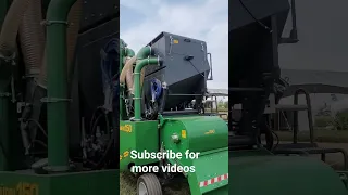 Worlds smallest combine!  #amazing #crazy #farming #tractor #farmequipment