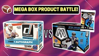 *Donruss VS Mosaic Football MEGA Box Battle! 😱 Rare Legend Auto Pull! 🔥