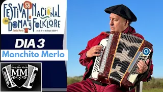 Monchito Merlo | Festival de Doma y Folclore Jesús María 2024 #jineteadas #festival #monchitomerlo