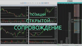 Как правильно сопровождать открытую позицию? // Разбор сделки на пару Доллар / Рубль