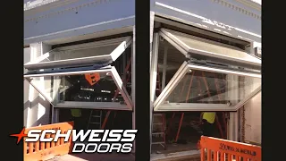 Get Schweiss Glass Bifold Doors for your storefront