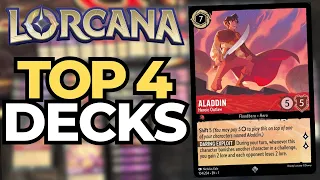 Lorcana TCG: Top 4 Deck Lists | $1000 Tennessee August 26th Constructed Tournament Results