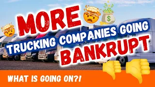 Bankrupt BOOM! 💥 The Process of Going out of Business (How Trucking Giants Are Going Belly Up)