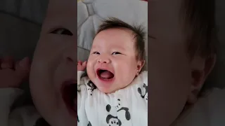 Baby smile born to 2month