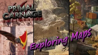 Exploring 3 New Maps! | Primal Carnage: Extinction