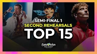 Eurovision 2024: My Top 15 - Semi-Final 1 (Second Rehearsals)