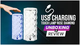 The Ultimate USB Rose Diamond Touch Lamp ⚡ Unboxing x Review