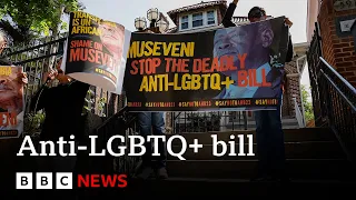 Uganda approves tough new anti-gay law - BBC News