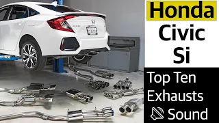 Sound Testing for Honda Civic Si Top 10 Exhausts