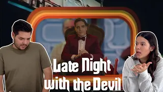 Late Night with the Devil Trailer Reaction  - HORRIFIED