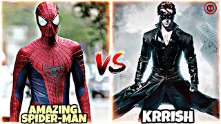 KRRISH V/S Amazing Spider-Man || who will win - Showdown in Hindi By Captain Spidey 💫