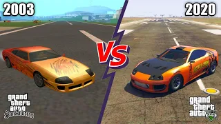 GTA 5 JESTER CLASSIC VS GTA SAN ANDREAS JESTER (WHICH IS BEST? )