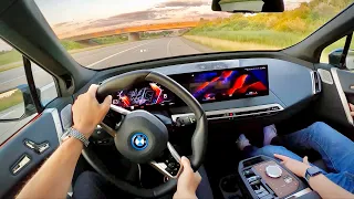 2023 BMW iX M60 - POV Driving Impressions