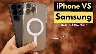 IPHONE VS SAMSUNG: QUAL ESCOLHER? | Perguntas e Respostas com Inscritos!