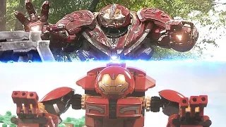 LEGO Avengers Infinity War | Hulkbuster VS Cull Obsidian Scene | Wakanda Battle | Lego VS Movie