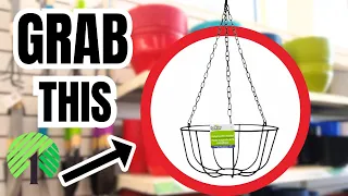 WHAT AN INCREDIBLE DOLLAR TREE SUMMER DIY! GRAB DOLLAR STORE HANGING BASKETS BEFORE THERE GONE!
