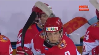 Зимняя Универсиада. Almaty 2017. USA - RUS.  1st period.  0:3.