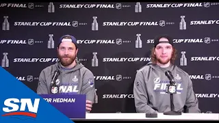 Victor Hedman & Andrei Vasilevskiy On Lightning's Journey Back To Stanley Cup Final