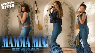 Donna and The Dynamos Sing 'Mamma Mia' | Mamma Mia! Here We Go Again (2018) | Screen Bites