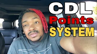 How does CDL license points System Work ? #trucking #cdl #information