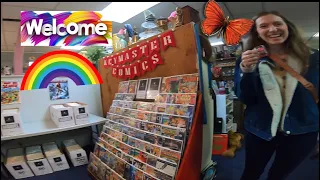 WELCOMED INTO COMIC BOOK SHOPS IN WINSTON SALEM NC / VLOG