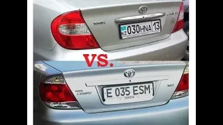 Сравнение Camry 30 vs Camry 35 - 1 Minute Story NS