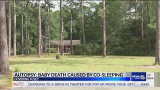 1-month-old died from co-sleeping