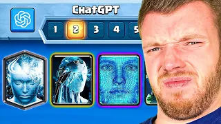 😱⚙️CHATGPT BAUT MEIN DECK... (Katastrophe) | Clash Royale Deutsch