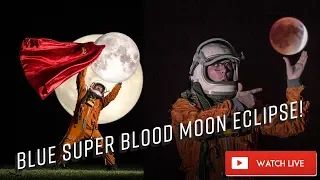 LIVE Hosting Super moon eclipse