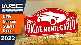 FIA World Rally Championship 2022 season starts at Rallye Monte-Carlo 2022