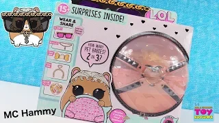 LOL Surprise Biggie Pets MC Hammy Jumbo Series 4 Unboxing | PSToyReviews