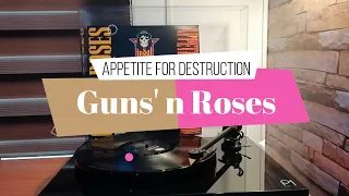 Guns n' Roses Appetite for Destruction full álbum rip vinyl