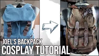 TLOU COSPLAY / Joel's backpack / TUTORIAL / maul X maja