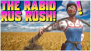 The Rabid Rus Rush! | AoE4 | Grubby