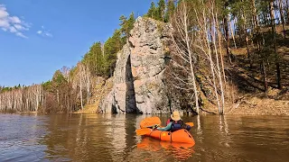 По большой воде главной реки Среднего Урала