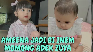 AMEENA JADI BIBI INEM MANDIIN ADEK AZURA