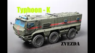 Painting & Weathering 1/35 Zvezda Typhoon - K 6X6 Armored Vehicle