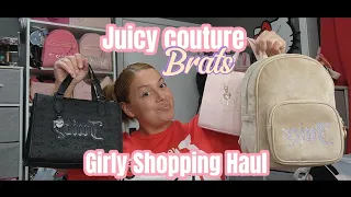 💗🎀Girly Shopping Haul 💗 🎀 Juicy couture/Brats