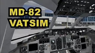 [FSX][VATSIM] UTA119 MD82 // Керкира - Самос