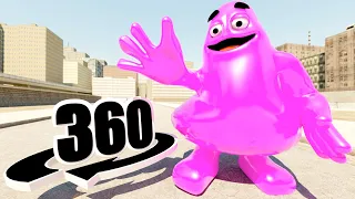 Grimace Shake Drive Thru Order 360° Animation POV 8K