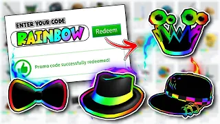 (SEPTEMBER 2021) ALL *UPDATE 4!* NEW PROMO CODES AND FREE ITEMS in ROBLOX 2021