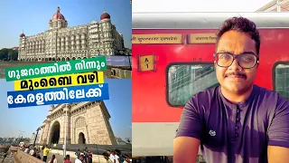Gujarat to Kerala Train Journey | Mumbai Sightseeing