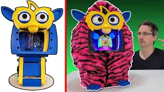 I built a Giant Robot Furby