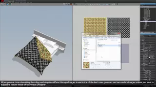 Tutorial #02 Creating a bed "cloth" (Marvelous Designer) [1080p]