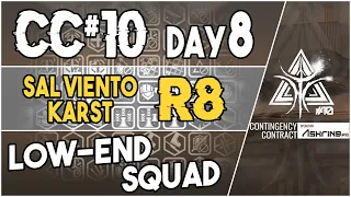 CC#10 Daily Stage 8 - Sal Viento Karst Risk 8 | Low End Squad |【Arknights】