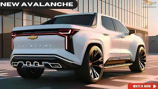 Modern Style 2025 Chevy Avalanche Small Pickup REVEAL - This is Look AMAZING!