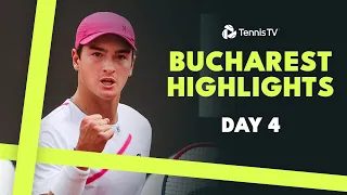 Fonseca Takes On Albot; Fucsovics Battles Griekspoor | Bucharest 2024 Day 4 Highlights