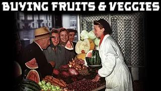 Grocery Shopping in the USSR. Stores "FRUITS & VEGETABLES"  #ussr