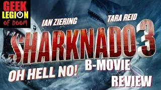 SHARKNADO 3 : OH HELL NO! (  2015  Ian Ziering ) B-Movie Review